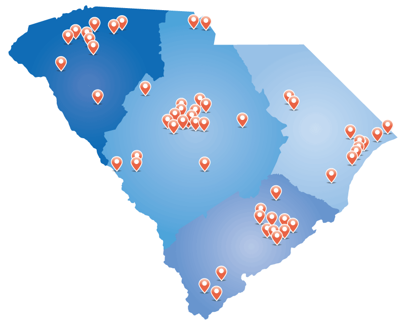 Doctors Care Map of 50+ Locations